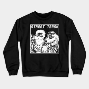 Street Trash WHITE Crewneck Sweatshirt